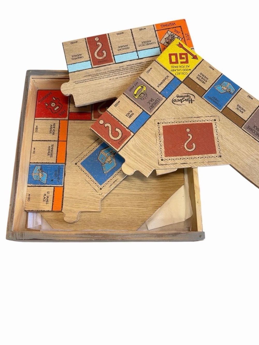 🔥 Monopoly Wooden Board Game Rustic Style Hasbro Complete 2-6 Players🔥 - Picture 4 of 4
